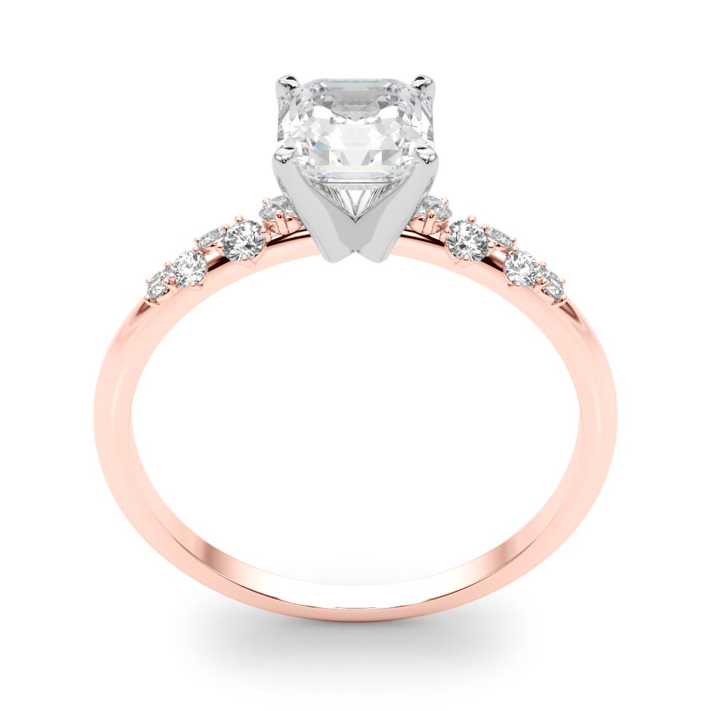 Regal Fashion Rings Oval Diamond Engagement Ring in 10K/14K gold and platinum with certified lab-grown or natural diamonds