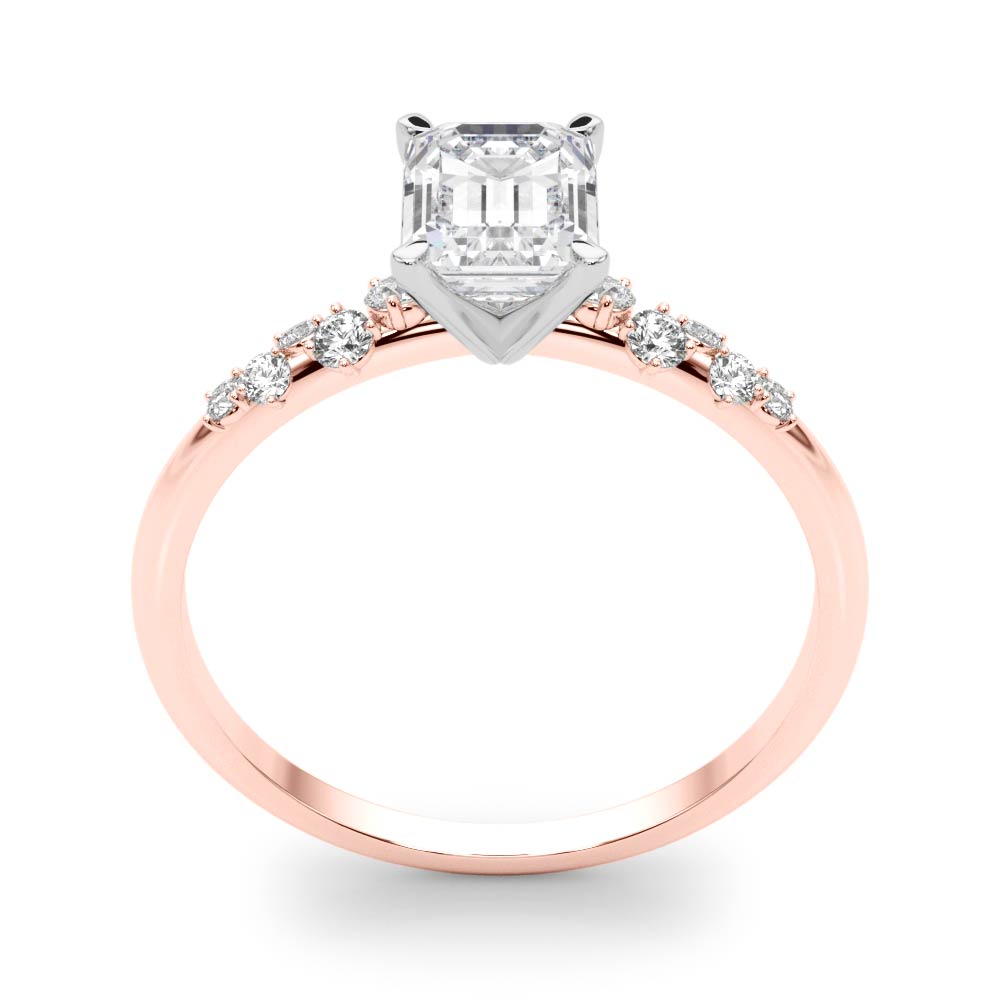 Regal Fashion Rings Oval Diamond Engagement Ring in 10K/14K gold and platinum with certified lab-grown or natural diamonds