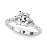 Devoted Engagement Ring Marquise Diamond Engagement Ring in 10K/14K gold and platinum with certified lab-grown or natural diamonds