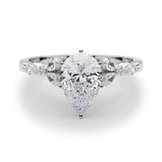 Devoted Engagement Ring Marquise Diamond Engagement Ring in 10K/14K gold and platinum with certified lab-grown or natural diamonds