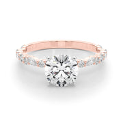 Graceful Engagement Ring Marquise Diamond Engagement Ring in 10K/14K gold and platinum with certified lab-grown or natural diamonds