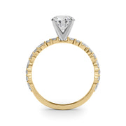 Graceful Engagement Ring Marquise Diamond Engagement Ring in 10K/14K gold and platinum with certified lab-grown or natural diamonds