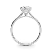 Enchanted Solitaire Shape Pear Diamond Engagement Ring in 10K/14K gold and platinum with certified lab-grown or natural diamonds