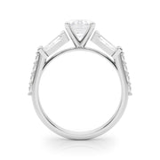 Iconic Sb & Rd Engagement Ring Round Diamond Engagement Ring in 10K/14K gold and platinum with certified lab-grown or natural diamonds