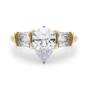 Iconic Sb & Rd Engagement Ring Round Diamond Engagement Ring in 10K/14K gold and platinum with certified lab-grown or natural diamonds