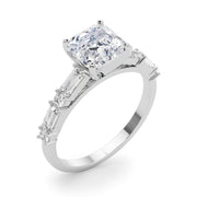 Splendid Rd & Sb Engagement Ring Round Diamond Engagement Ring in 10K/14K gold and platinum with certified lab-grown or natural diamonds