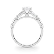 Splendid Rd & Sb Engagement Ring Round Diamond Engagement Ring in 10K/14K gold and platinum with certified lab-grown or natural diamonds