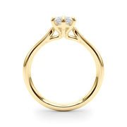 Eternal Solitaire Marquise Diamond Engagement Ring in 10K/14K gold and platinum with certified lab-grown or natural diamonds