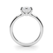 Lustrous Solitaire Marquise Diamond Engagement Ring in 10K/14K gold and platinum with certified lab-grown or natural diamonds
