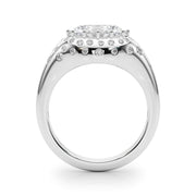 Timeless Center Oval Diamond Engagement Ring â€” 10K/14K Gold & Platinum