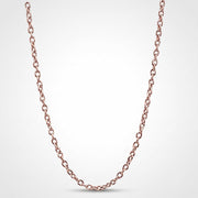 Cable Chain For Pendeant and Necklaces - 18 Inches Long in 10K/14K gold and platinum with certified lab-grown or natural diamonds