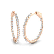 Elegant 0.5 in 10K/14K gold and platinum with certified lab-grown or natural diamonds