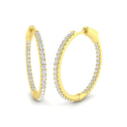 Elegant 0.5 in 10K/14K gold and platinum with certified lab-grown or natural diamonds