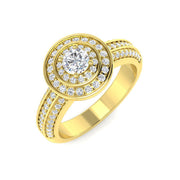 Diamond Paddibgtob Engagement Ring in 10K/14K gold and platinum with certified lab-grown or natural diamonds