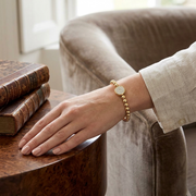Round Cut Lab Diamond Pave Set Beaded Bangle -Solid Gold with Hinged Box Lock in 10K/14K gold and platinum with certified lab-grown or natural diamonds