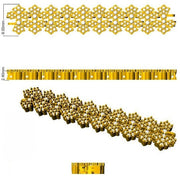 Lab Grown Diamond Flower Cluster Tennis Bracelet for Women - Box Clasp in 10K/14K gold and platinum with certified lab-grown or natural diamonds