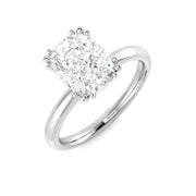 Diamond Engagement Ring in 10K/14K gold and platinum with certified lab-grown or natural diamonds