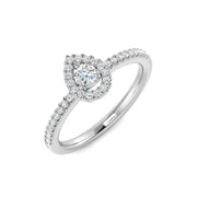 Diamond Ludlow Engagement Ring in 10K/14K gold and platinum with certified lab-grown or natural diamonds