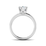 Marquise Diamond Solitaire Engagement Ring Natural & Lab Grown in 10K/14K gold and platinum with certified lab-grown or natural diamonds