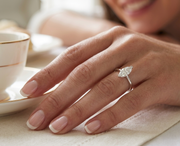 Lab-Grown Diamond Solitaire Engagement Ring 0.3ct - Hallmarked Gold & in 10K/14K gold and platinum with certified lab-grown or natural diamonds