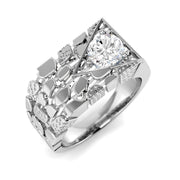 Men’s Lab Grown Diamond Ring UK in 10K/14K gold and platinum with certified lab-grown or natural diamonds