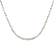 Tennis Necklace Available in 2.5ct to 29ct in 10K/14K gold and platinum with certified lab-grown or natural diamonds