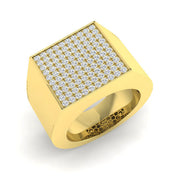 Men’s Diamond Ring UK in 10K/14K gold and platinum with certified lab-grown or natural diamonds