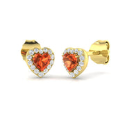 Trony Multi Sapphire Gold Earrings - Elegant Diamond Luxury Jewelry in 10K/14K gold and platinum with certified lab-grown or natural diamonds