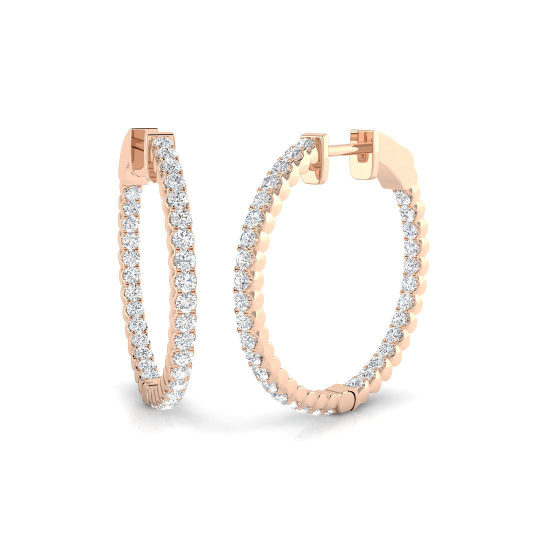 1 in 10K/14K gold and platinum with certified lab-grown or natural diamonds