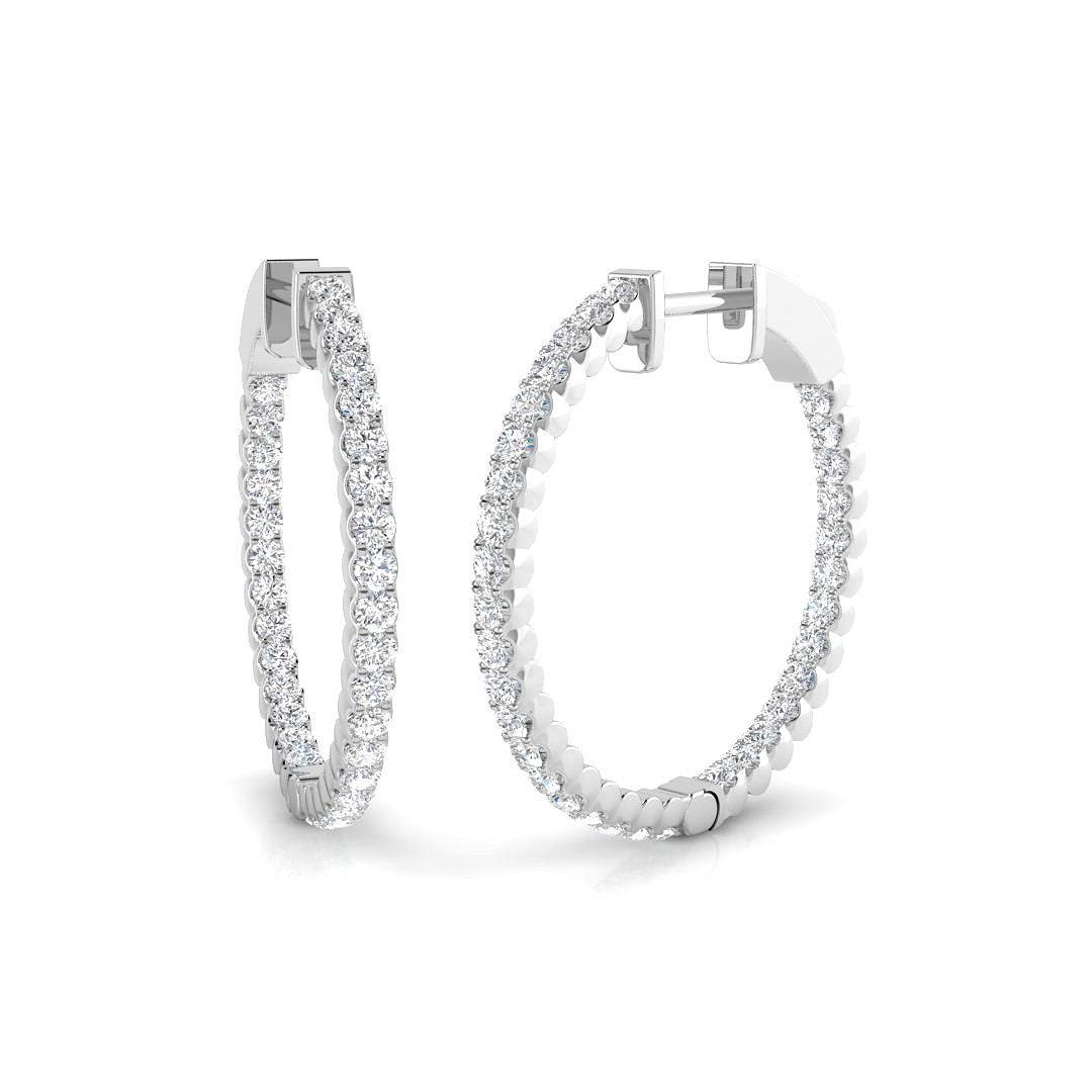 1 in 10K/14K gold and platinum with certified lab-grown or natural diamonds