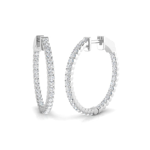 1 in 10K/14K gold and platinum with certified lab-grown or natural diamonds