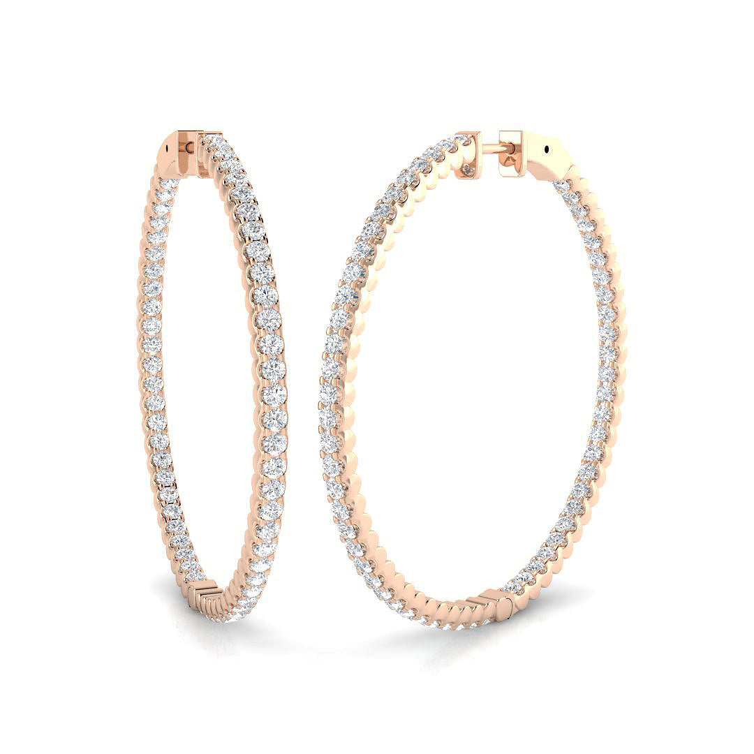 Elegant 3.0 in 10K/14K gold and platinum with certified lab-grown or natural diamonds