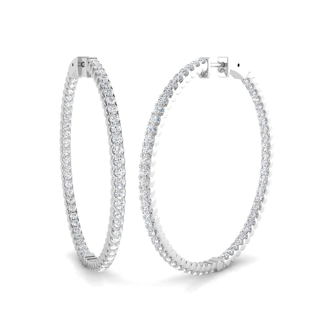 Elegant 3.0 in 10K/14K gold and platinum with certified lab-grown or natural diamonds