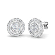Gold Baguette and Brilliant Diamond Earrings - 1ct to 1.75ct in 10K/14K gold and platinum with certified lab-grown or natural diamonds
