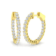 Epswy 1.75 in 10K/14K gold and platinum with certified lab-grown or natural diamonds