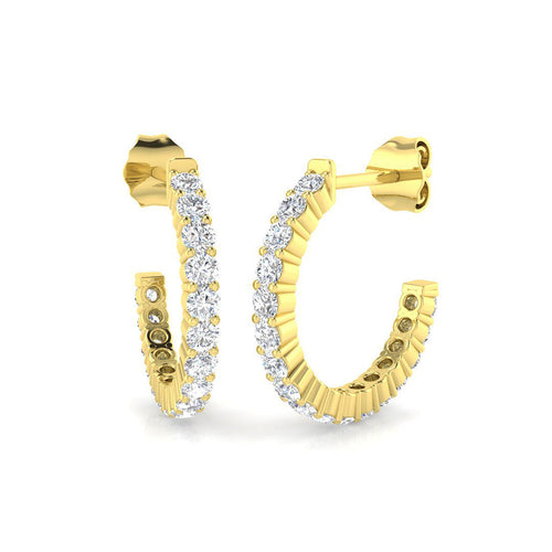 0.50 in 10K/14K gold and platinum with certified lab-grown or natural diamonds