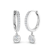 Elgin Gold Diamond Drop Trilogy Earrings - 1ct Luxury Jewelry in 10K/14K gold and platinum with certified lab-grown or natural diamonds