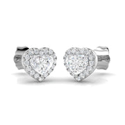 Elegant Honey Halo Diamond Earrings in Gold - 0.5ct to 1ct Luxury in 10K/14K gold and platinum with certified lab-grown or natural diamonds