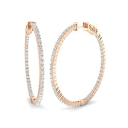 Elegant 1.5 in 10K/14K gold and platinum with certified lab-grown or natural diamonds