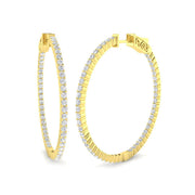 Elegant 1.5 in 10K/14K gold and platinum with certified lab-grown or natural diamonds