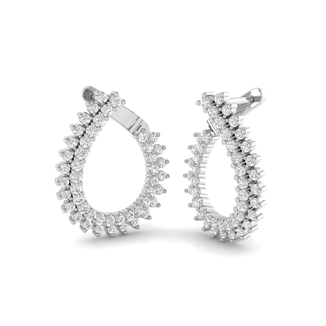 1 in 10K/14K gold and platinum with certified lab-grown or natural diamonds