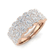 Lab-Grown & Natural Diamond Fancy Ring in 10K/14K gold and platinum with certified lab-grown or natural diamonds