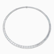 Diamond Tennis Necklace in 10K/14K gold and platinum with certified lab-grown or natural diamonds