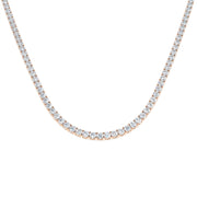 Tennis Necklace Available in 2.5ct to 29ct in 10K/14K gold and platinum with certified lab-grown or natural diamonds