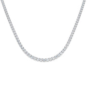 Tennis Necklace Available in 2.5ct to 29ct in 10K/14K gold and platinum with certified lab-grown or natural diamonds