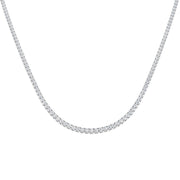 Tennis Necklace Available in 2.5ct to 29ct in 10K/14K gold and platinum with certified lab-grown or natural diamonds