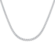Tennis Necklace Available in 2.5ct to 29ct in 10K/14K gold and platinum with certified lab-grown or natural diamonds