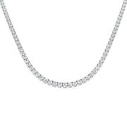 Tennis Necklace Available in 2.5ct to 29ct in 10K/14K gold and platinum with certified lab-grown or natural diamonds