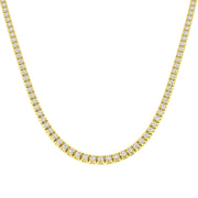 Diamond Tennis Necklace 6ct Gold & in 10K/14K gold and platinum with certified lab-grown or natural diamonds