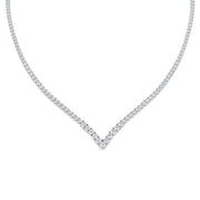Diamond Tennis Necklace Gold & in 10K/14K gold and platinum with certified lab-grown or natural diamonds